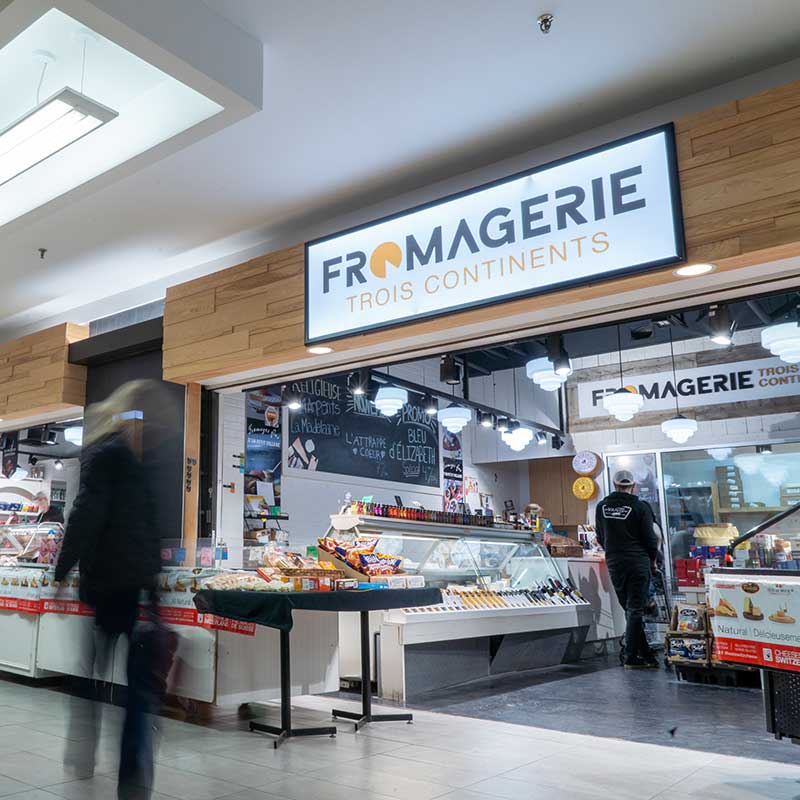 Les Halles - Marchand - Fromagerie Trois continents