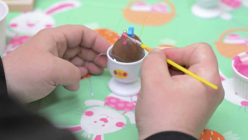 Pâques - décoration oeufs